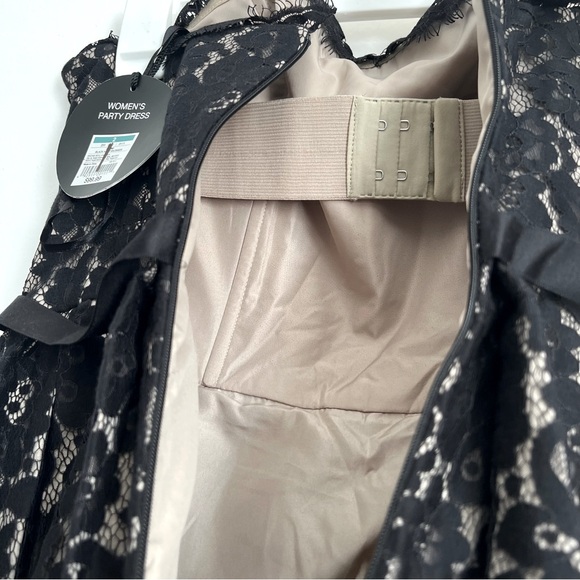 ROBERT RODRIGUEZ for NEIMAN MARCUS, BLACK LACE STRAPLESS - Picture 10 of 10